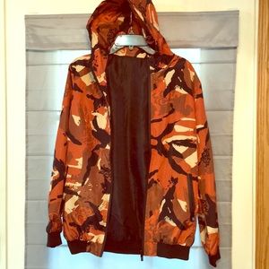 Wind Breaker with Hood Juniors Size XL